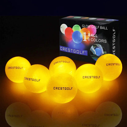 LED Golf Balls for Night Glow in The Dark
