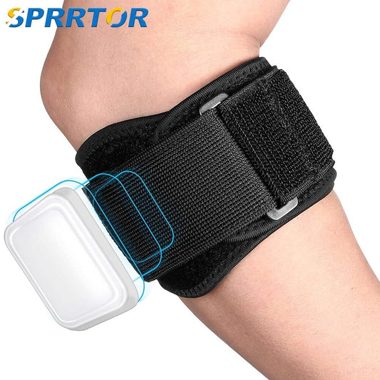 Golf Elbow Support Strap, Relieves Lateral Pain.