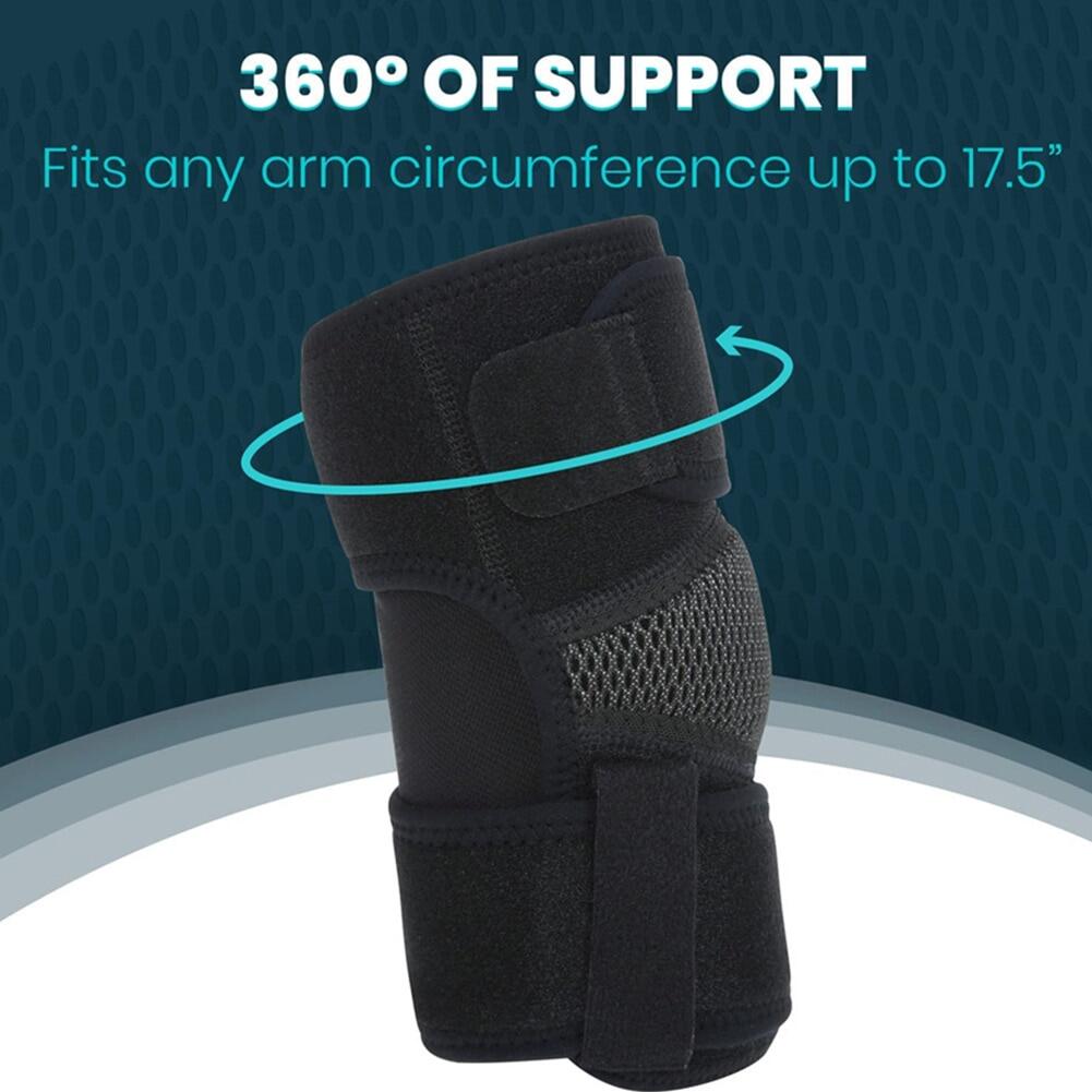 Golfer's Compression Elbow Sleeve for Tendonitis Support.